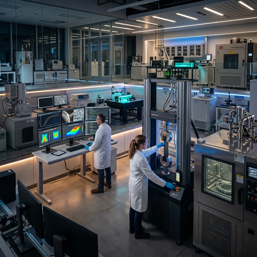 Studylitcs Labs state-of-the-art materials testing lab
