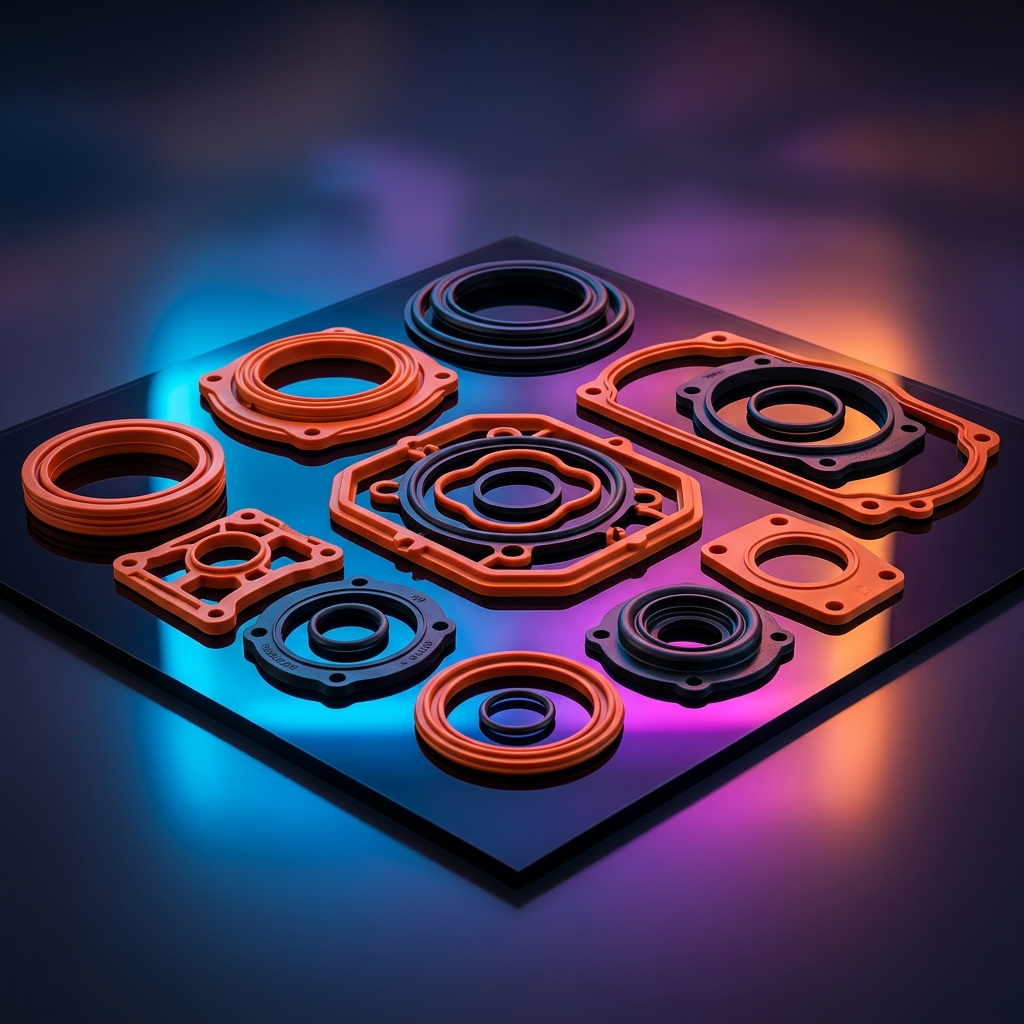 Final quality verified silicone gasket